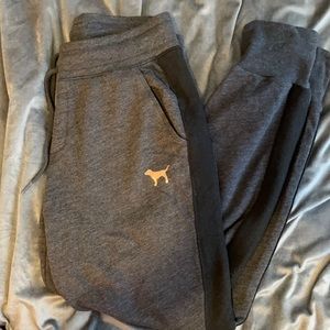 VS joggers size small and dark grey